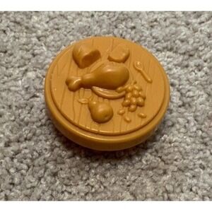 Fisher Price Little People Brown Turkey Leg Castle Table